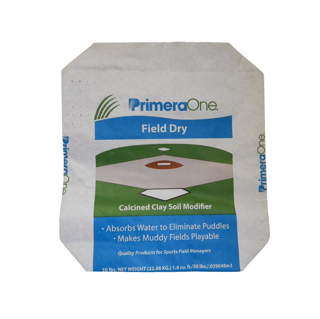PrimeraOne Field Dry 50 lb Bag - 40 per pallet - Athletic Field Care